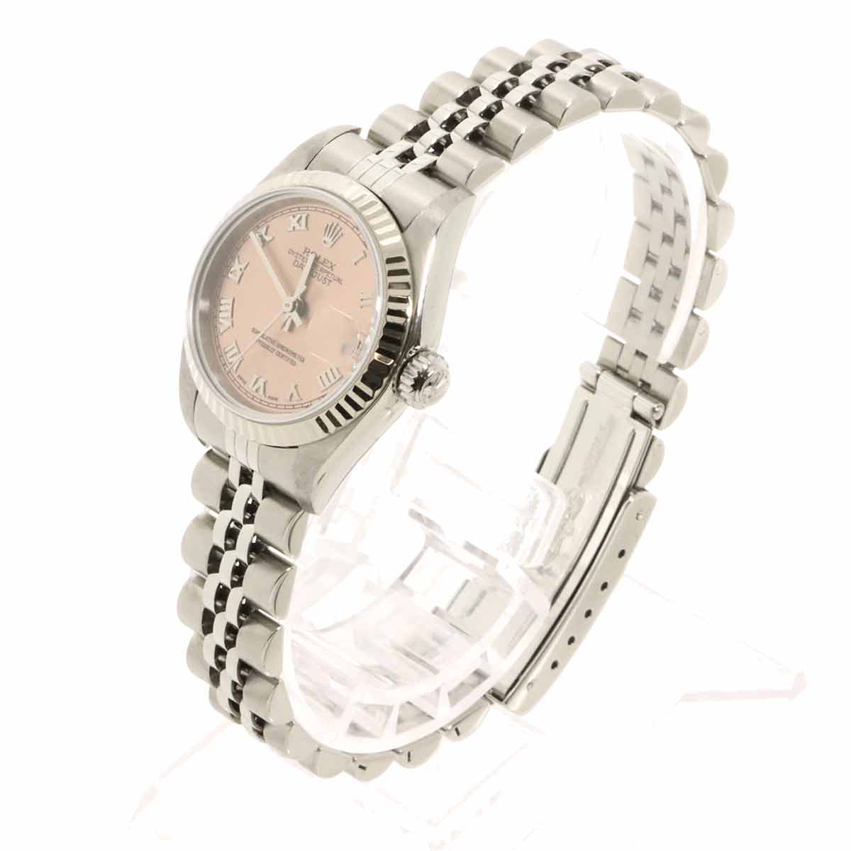 Datejust 79174 Serial F 750 WG Pink Dial Ladies Watch