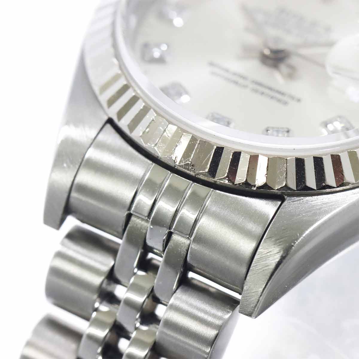 Datejust 79174G Serial P Diamond 750 WG Automatic Silver Dial