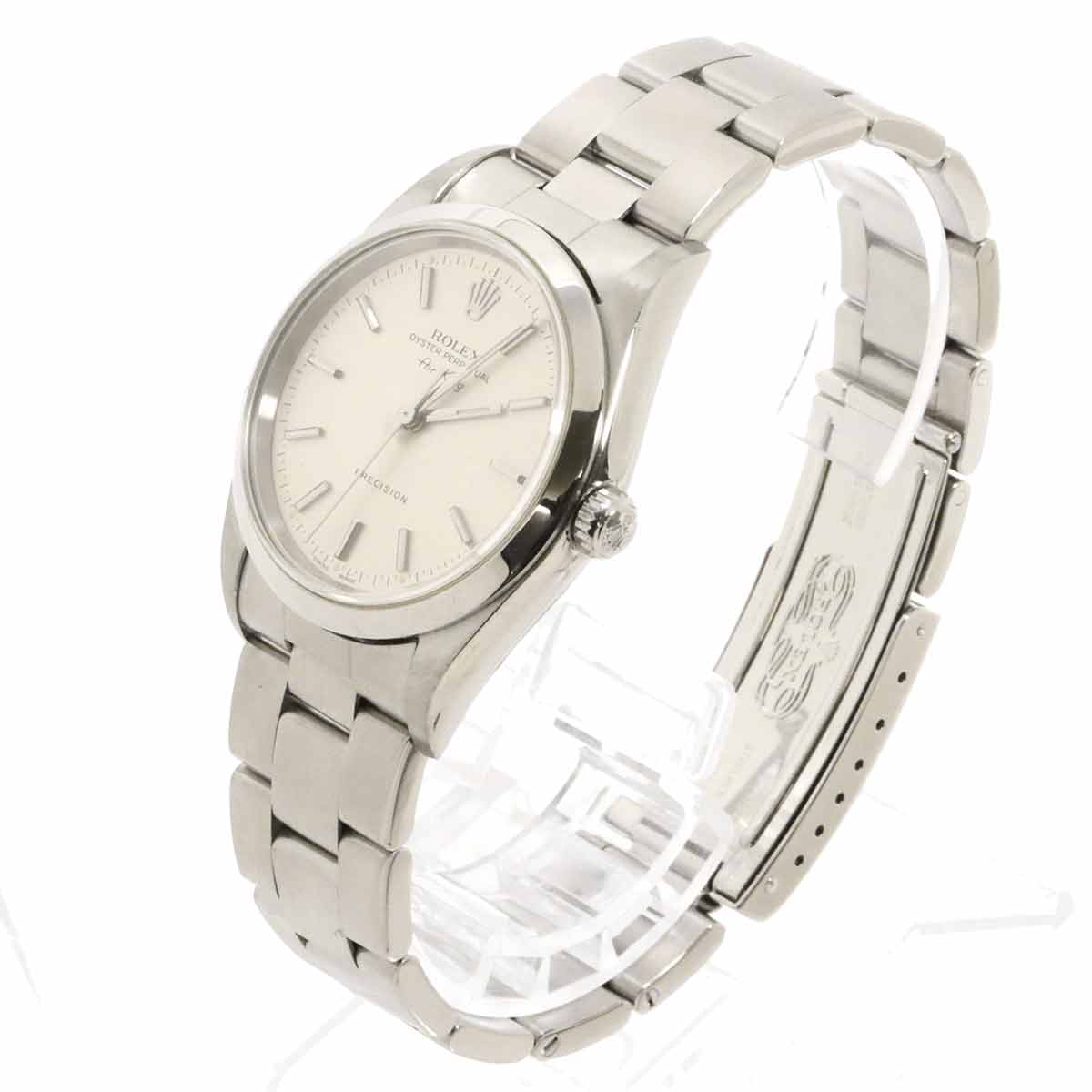 Air King 14000 Serial A Automatic Silver Dial Mens Watch