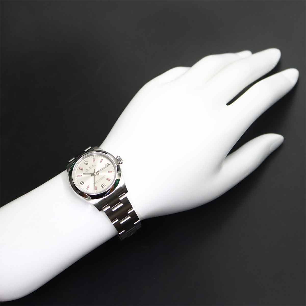 Oyster Prpetual 177200 serial Random Automatic Silver Dial Boys