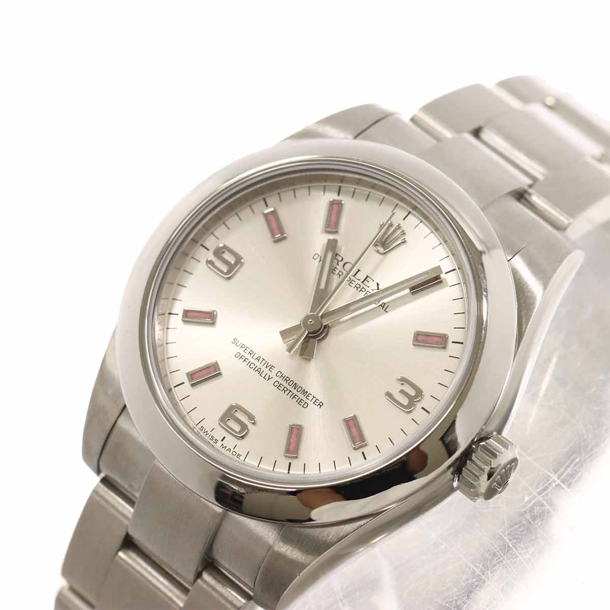 Oyster Prpetual 177200 serial Random Automatic Silver Dial Boys