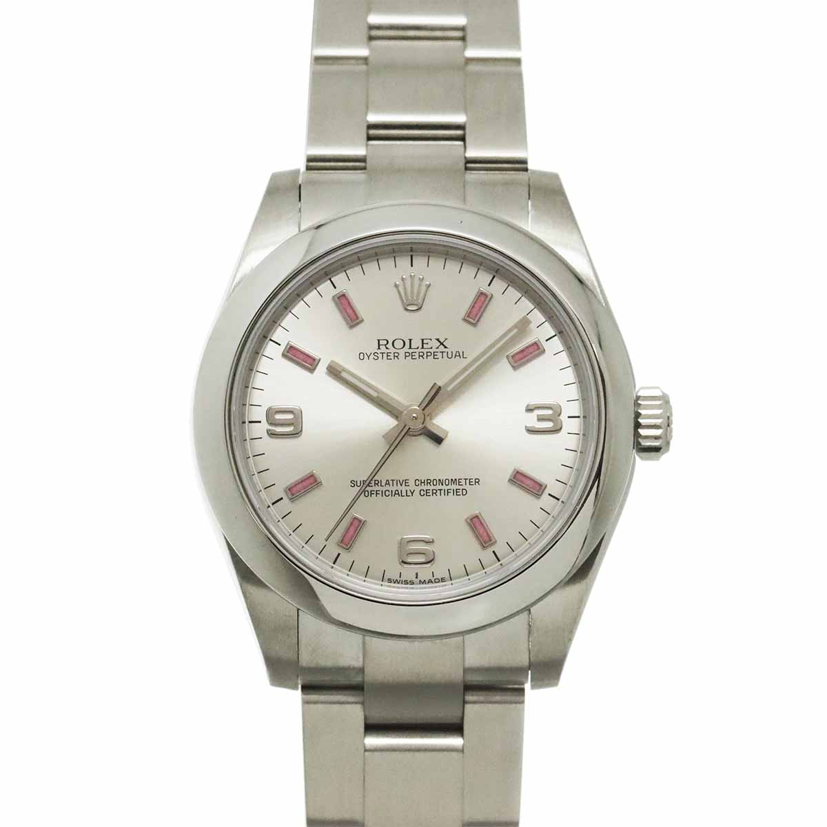 Oyster Prpetual 177200 serial Random Automatic Silver Dial Boys