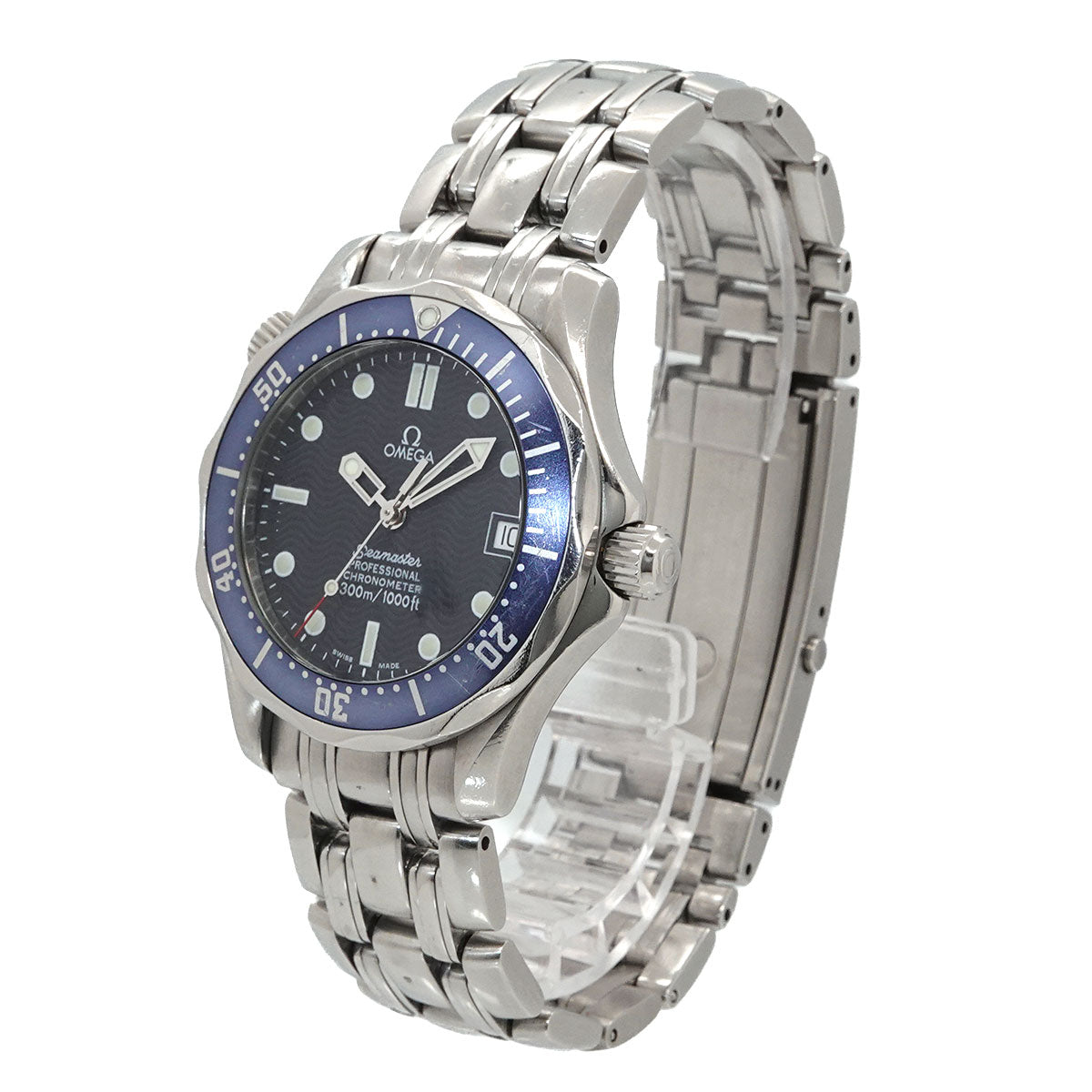 Seamaster professional 2551 80 Date Navy Dial Boys Watch