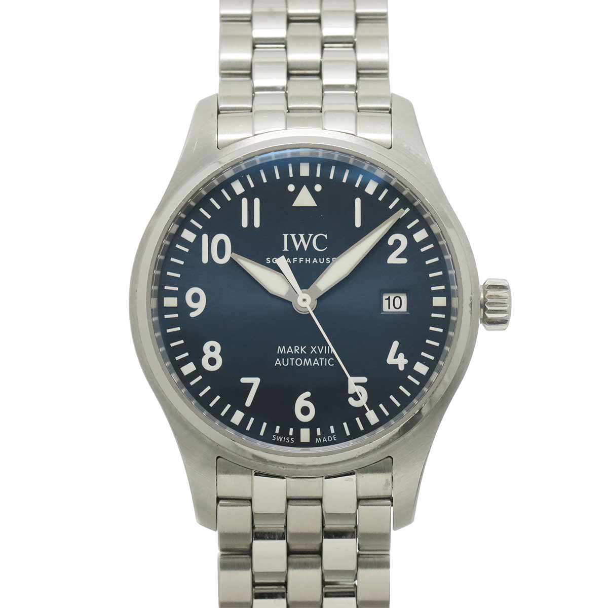 Pilot Watch Mark XVIII IW327016 Automatic Blue Dial Mens Watch