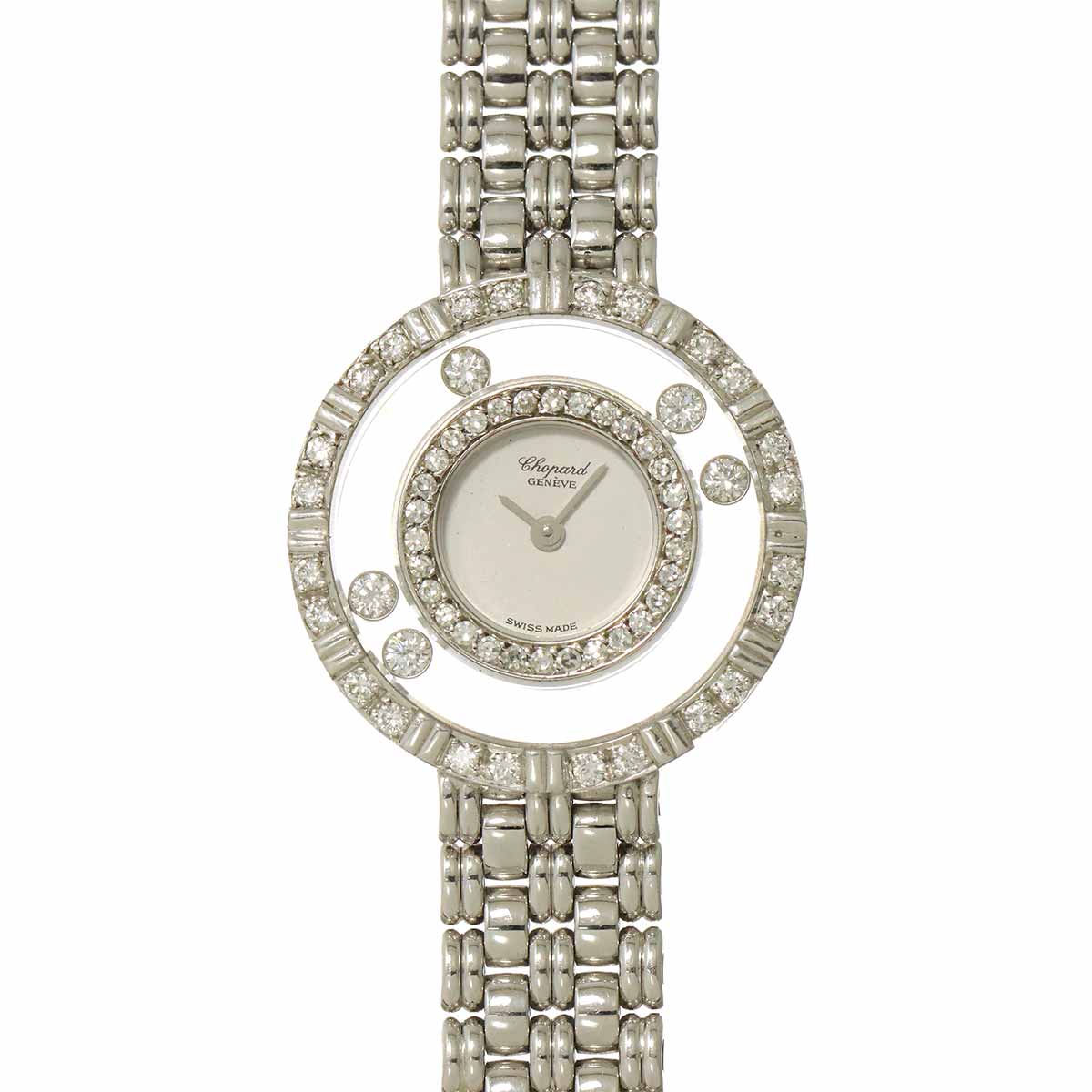 Happy Diamonds 4119 Ladies 750 WG 5P Diamond