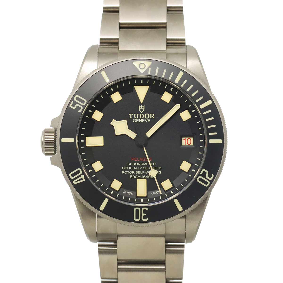 Pelagos LHD 25610TNL Automatic Black Dial Mens Watch