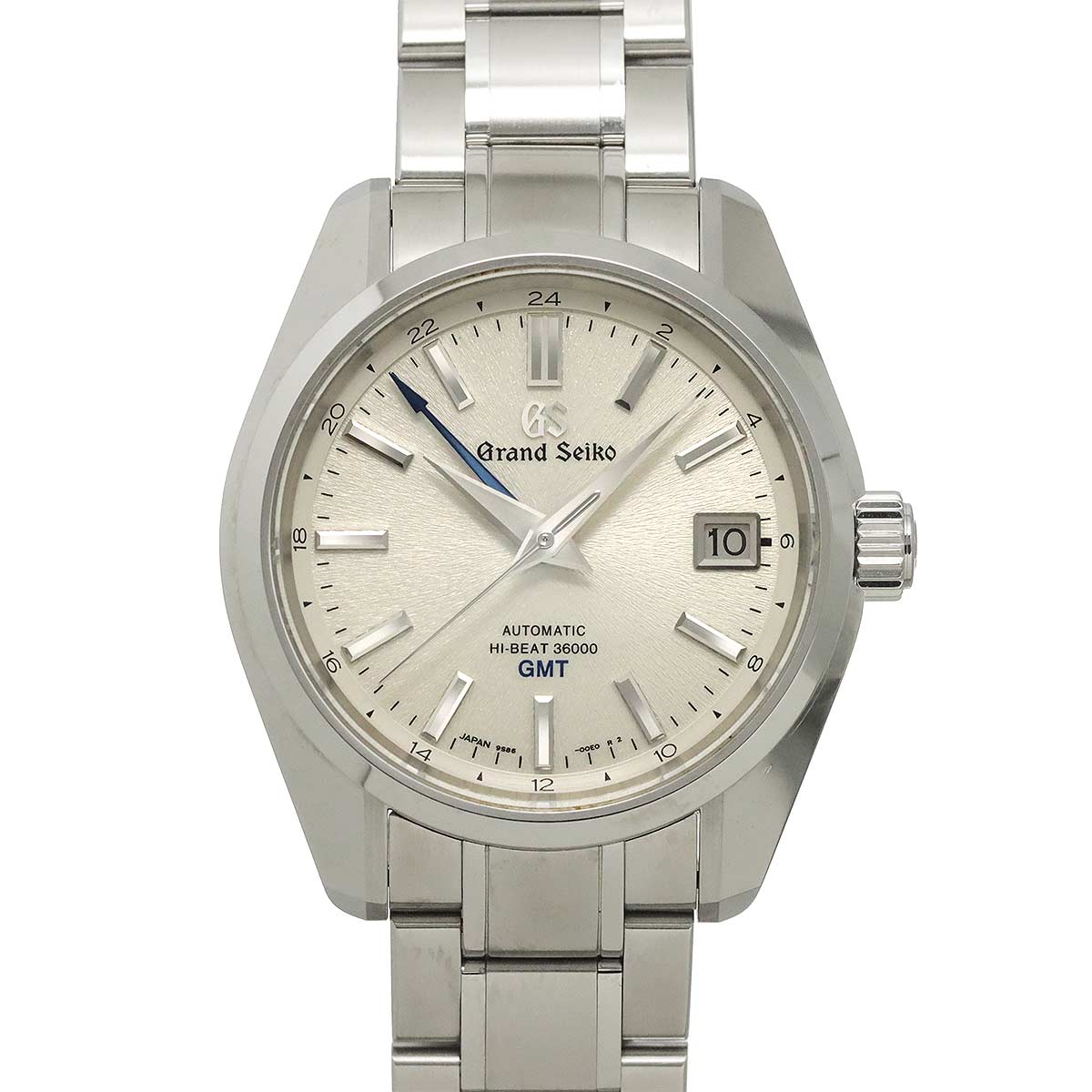 Mechanical Hi-BEAT GMT SBGJ201 Automatic Silver Dial