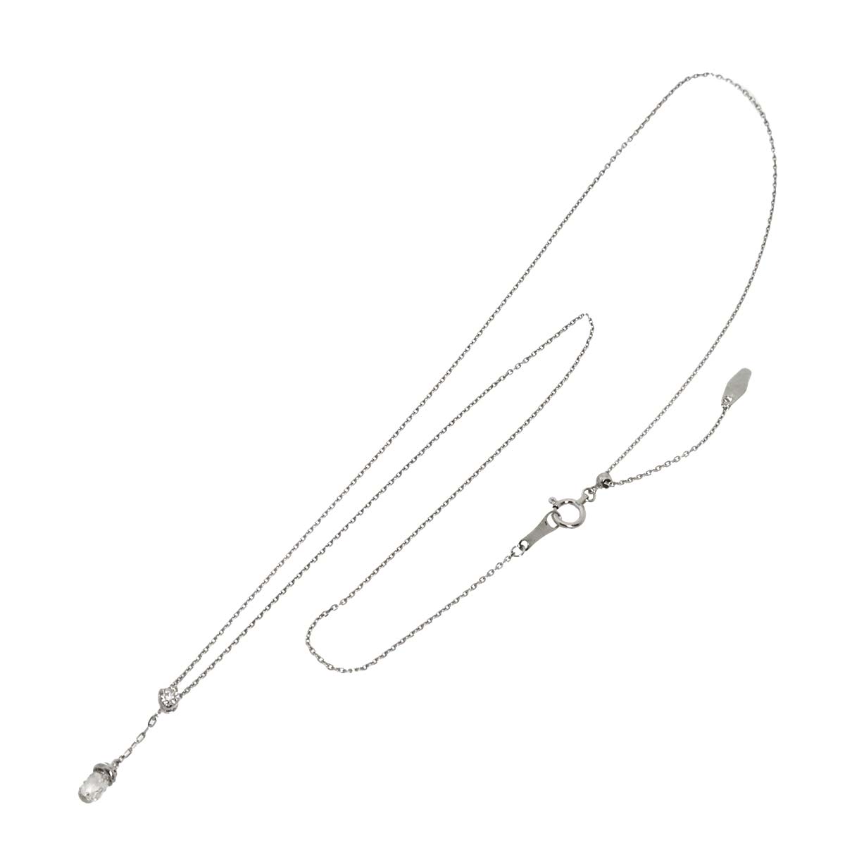 Diamond 0.43ct/0.06ct Necklace Pt Platinum