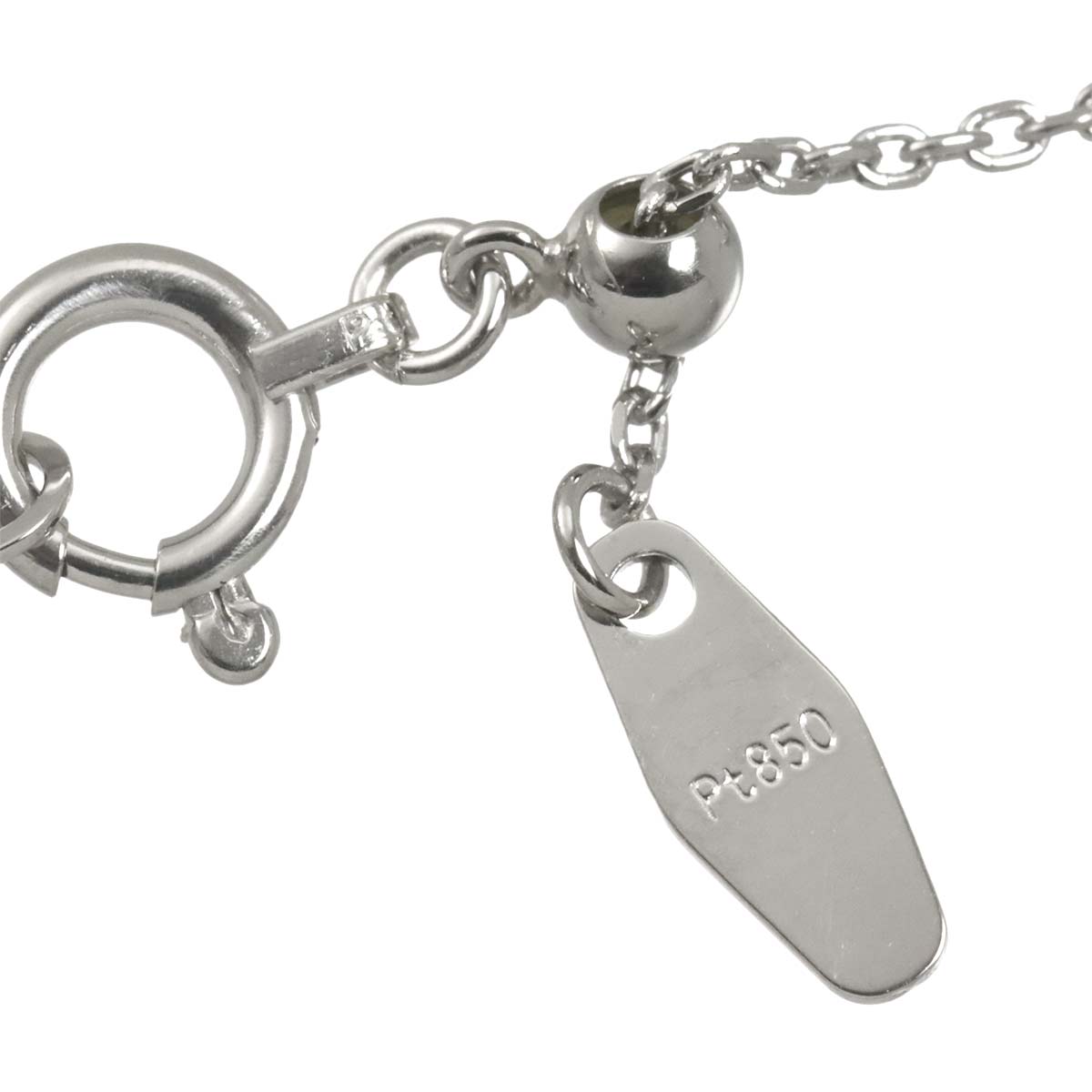 Diamond 0.43ct/0.06ct Necklace Pt Platinum