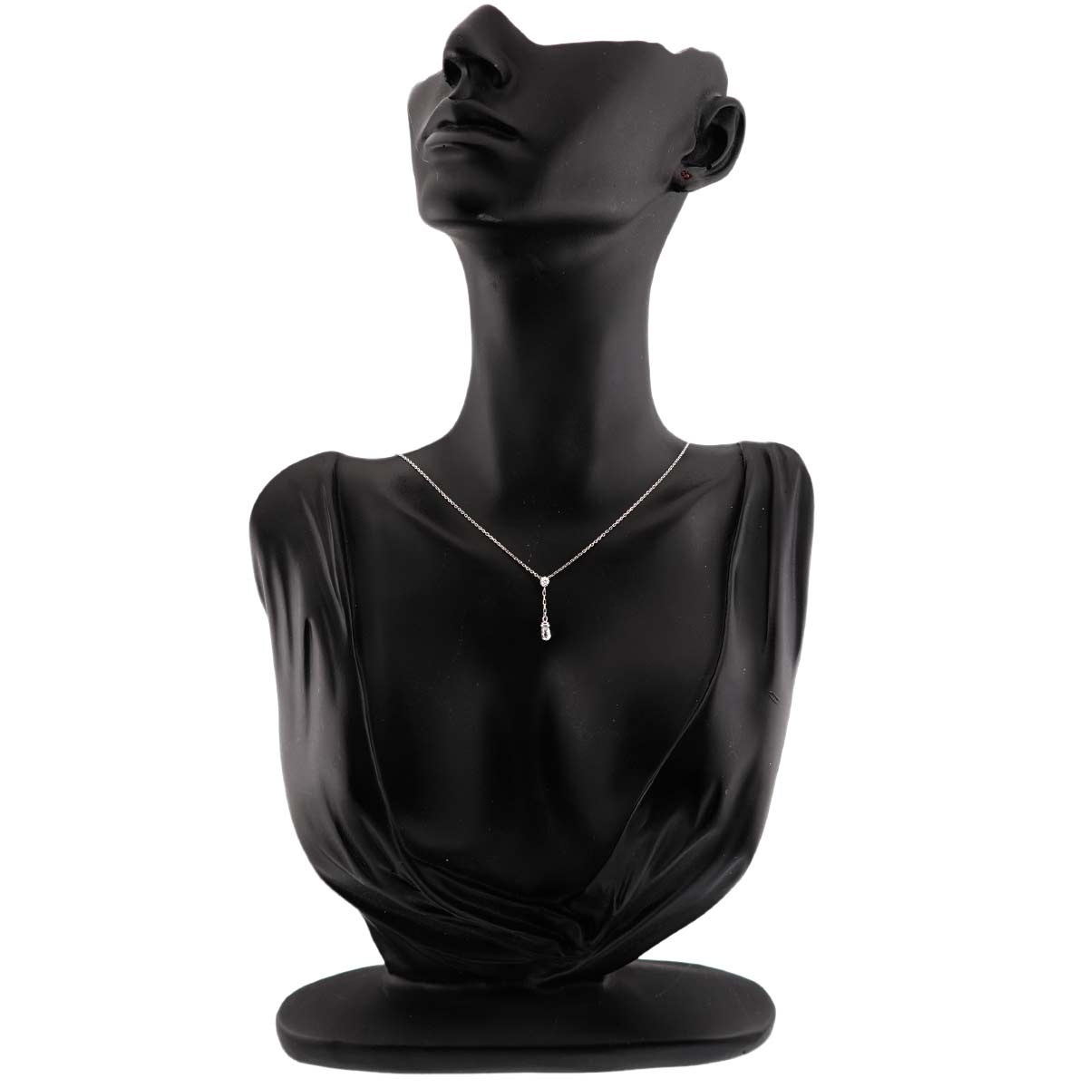 Diamond 0.43ct/0.06ct Necklace Pt Platinum