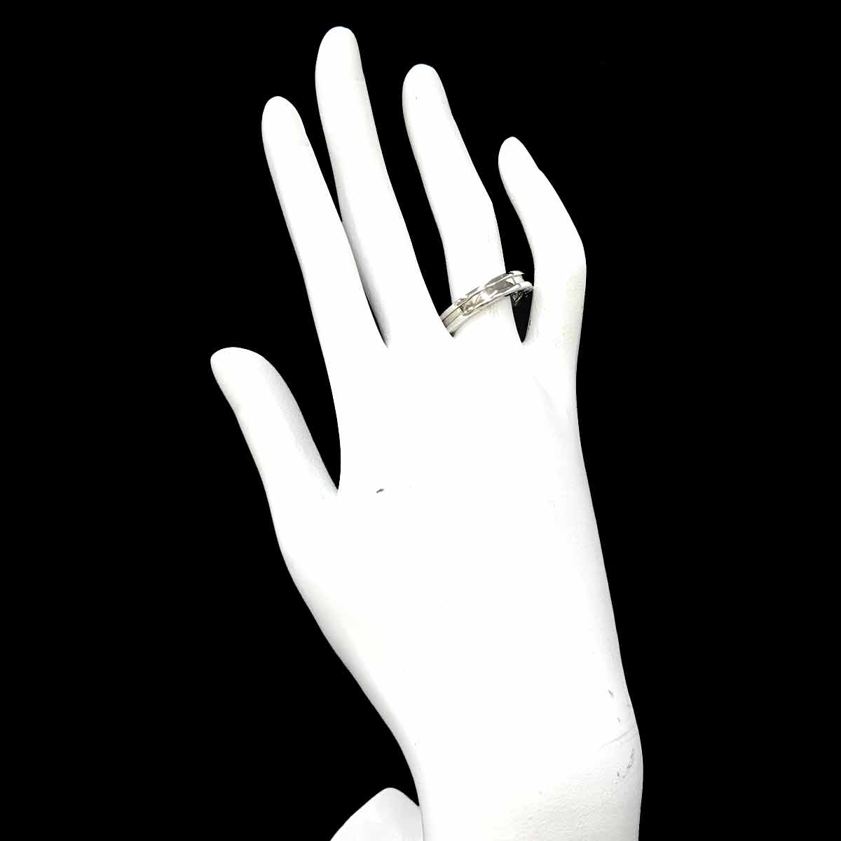 B-ZERO1 3 BAND Ring 18K White Gold 750 Size58 8-8.25(US)