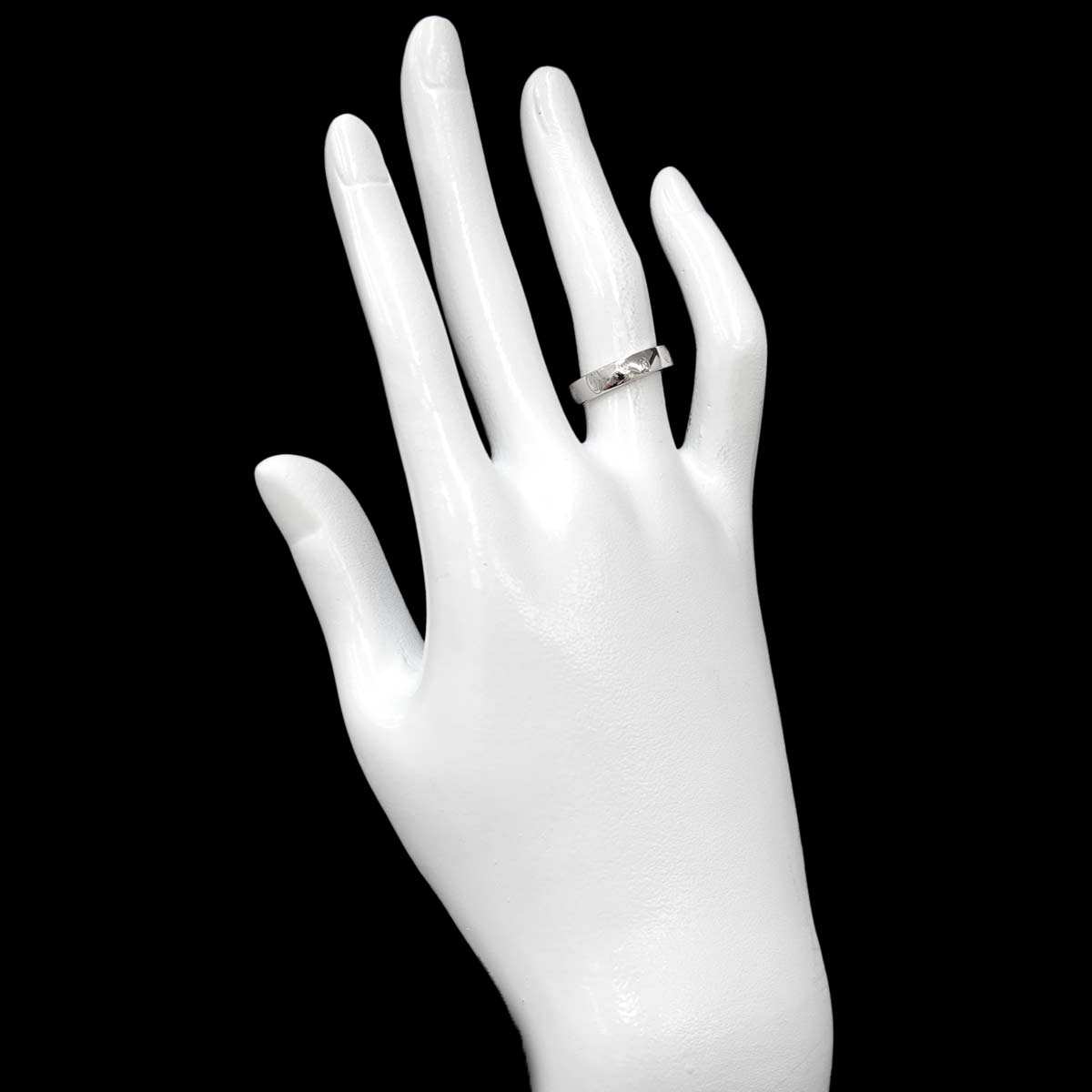 Icon Ring 18K WG White Gold 750 Size20 8.75-9(US)