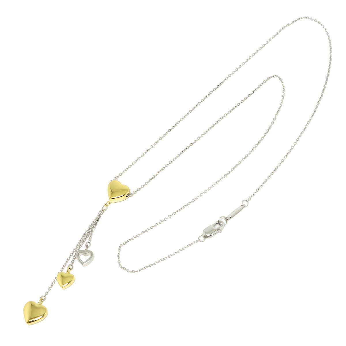 Diamond Necklace 18K YG WG 750