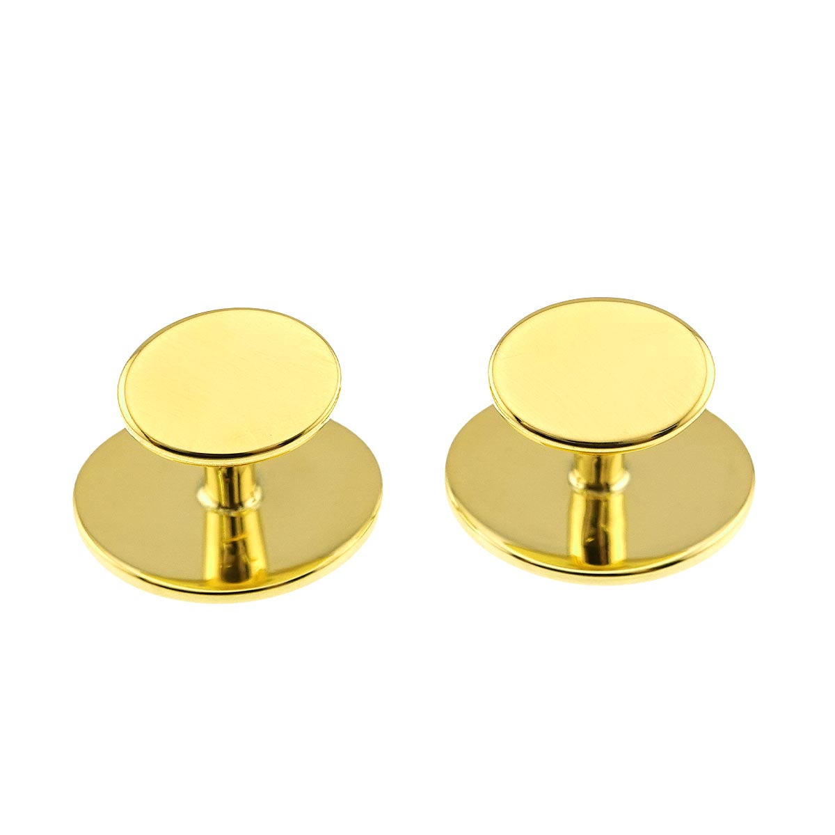 Return to Cuff links 18K Yellow Gold 750