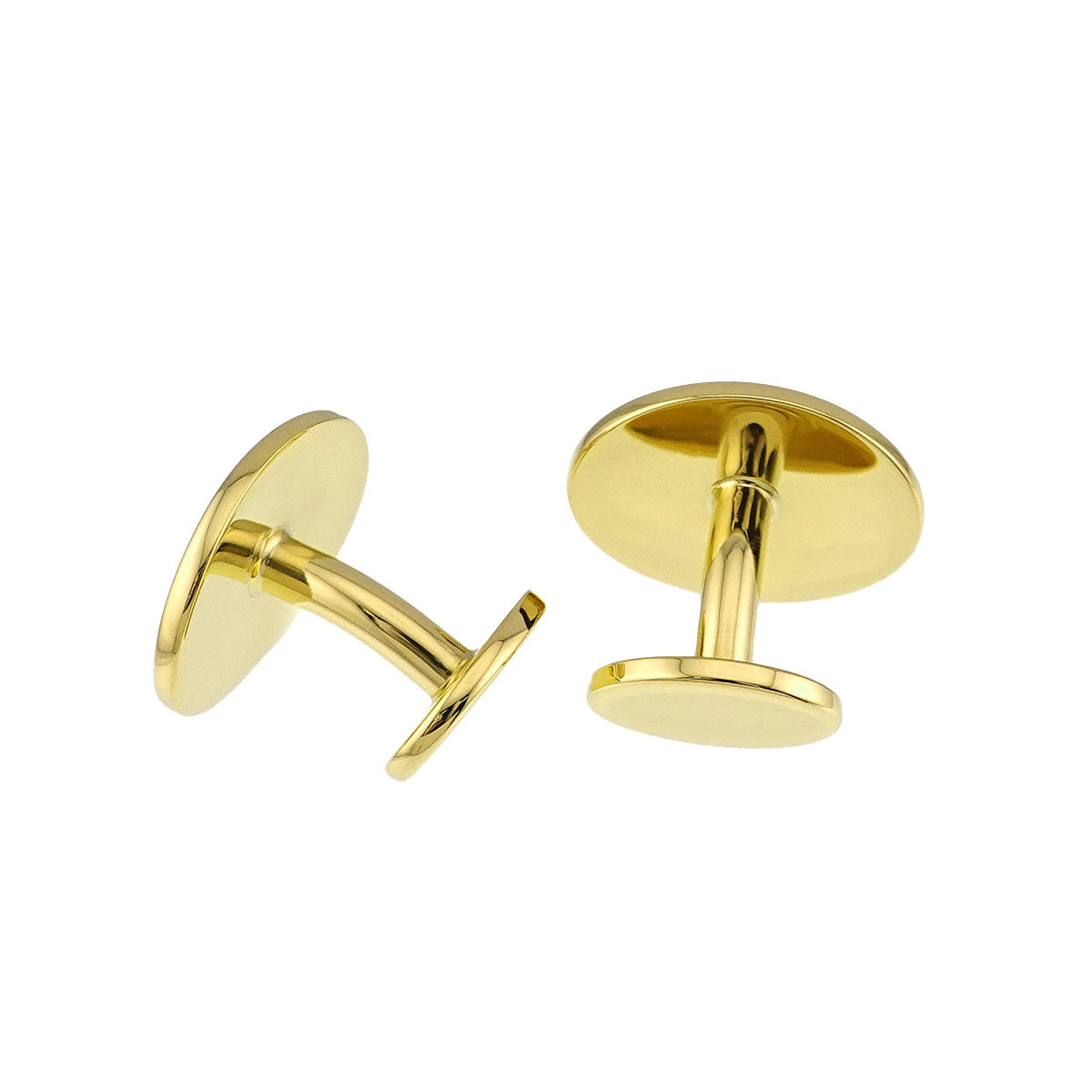 Return to Cuff links 18K Yellow Gold 750