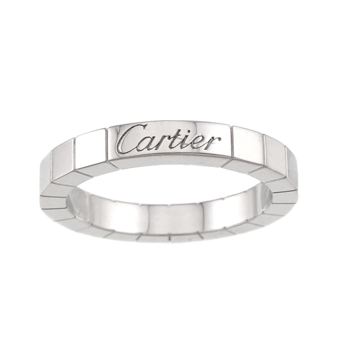 Laniere Ring 18K White Gold 750 Size52 5.75-6(US)