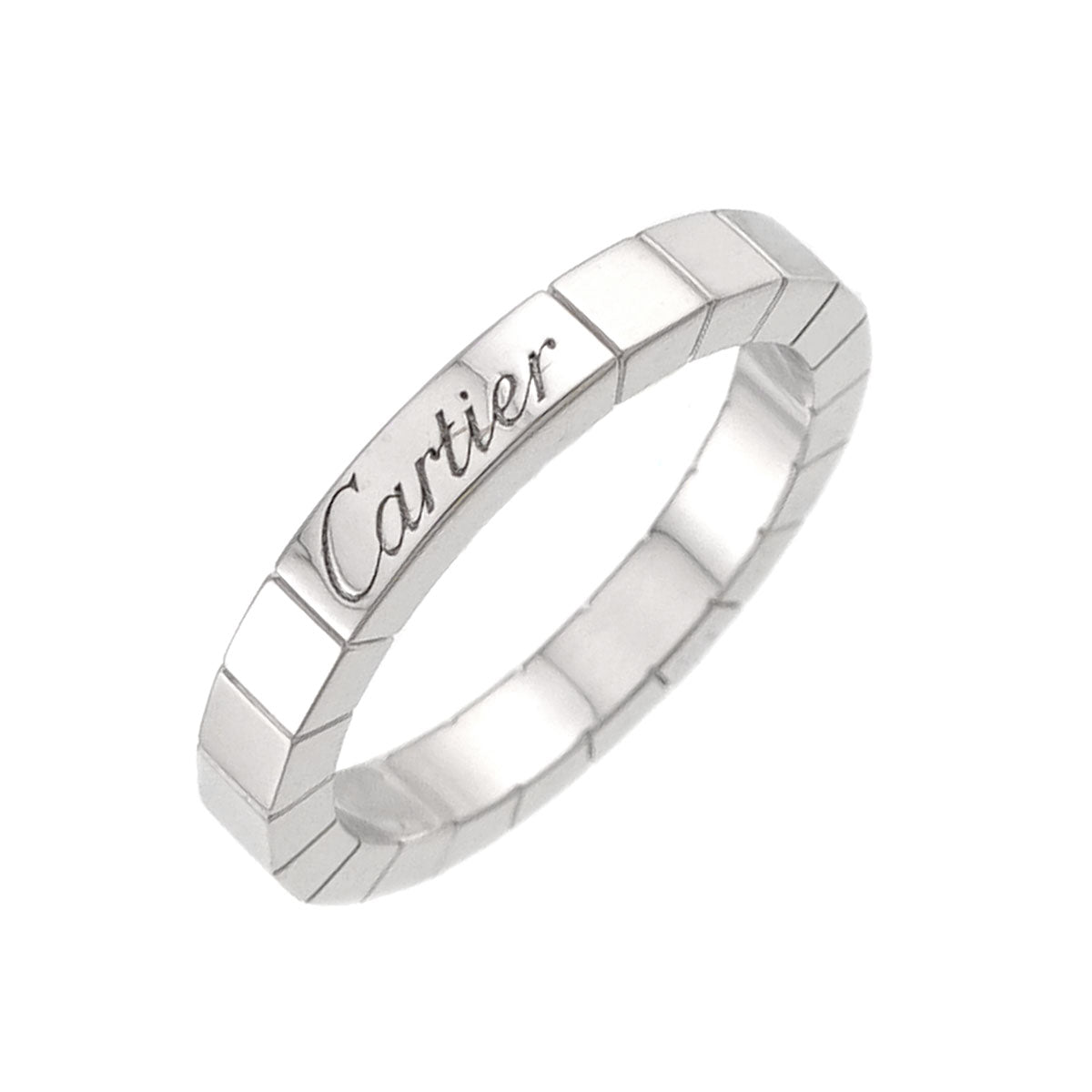 Laniere Ring 18K White Gold 750 Size52 5.75-6(US)