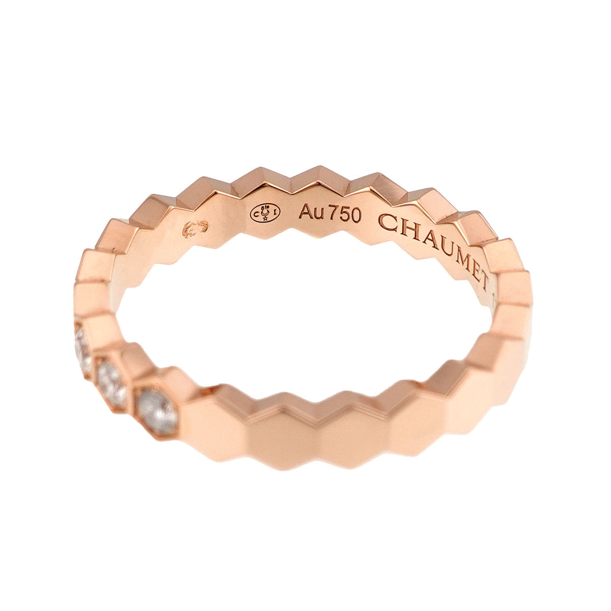Bee My Love Ring 18K PG 750 size54 6.5-6.75(US)