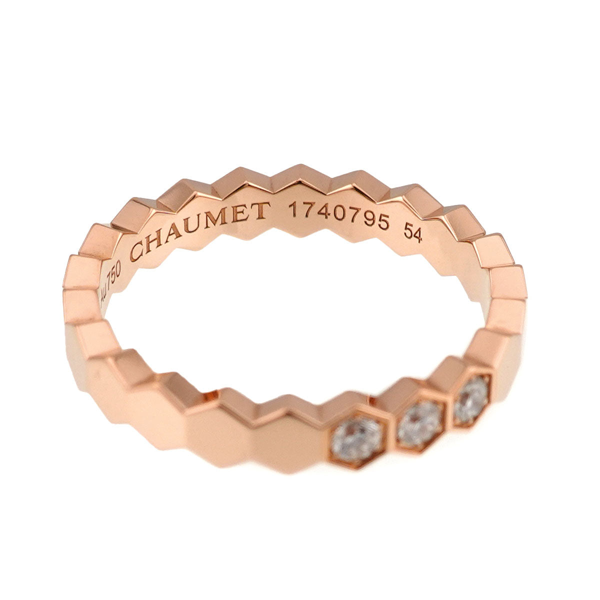 Bee My Love Ring 18K PG 750 size54 6.5-6.75(US)