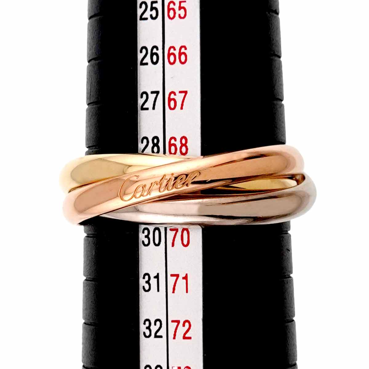 Trinity MM Ring 18K YG WG PG 750 Size69 12-12.25(US)