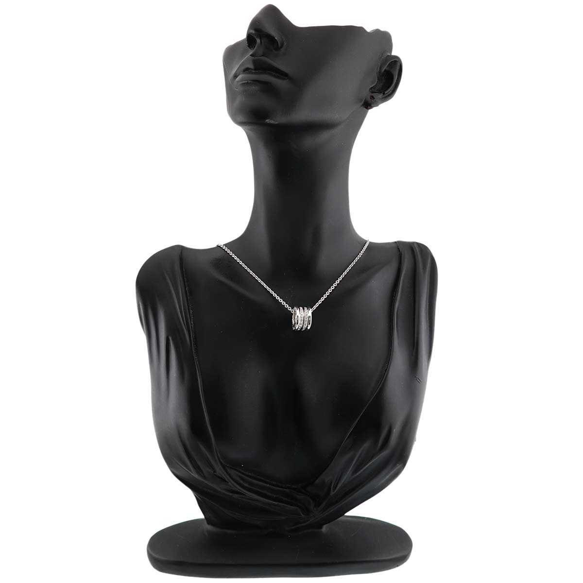 B-ZERO1 Diamond Necklace 18K WG White Gold 750