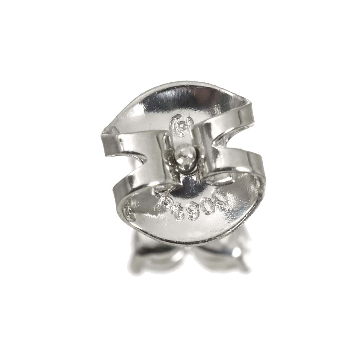 Diamond 0.21ct Earring Pierced Pt One Piece only