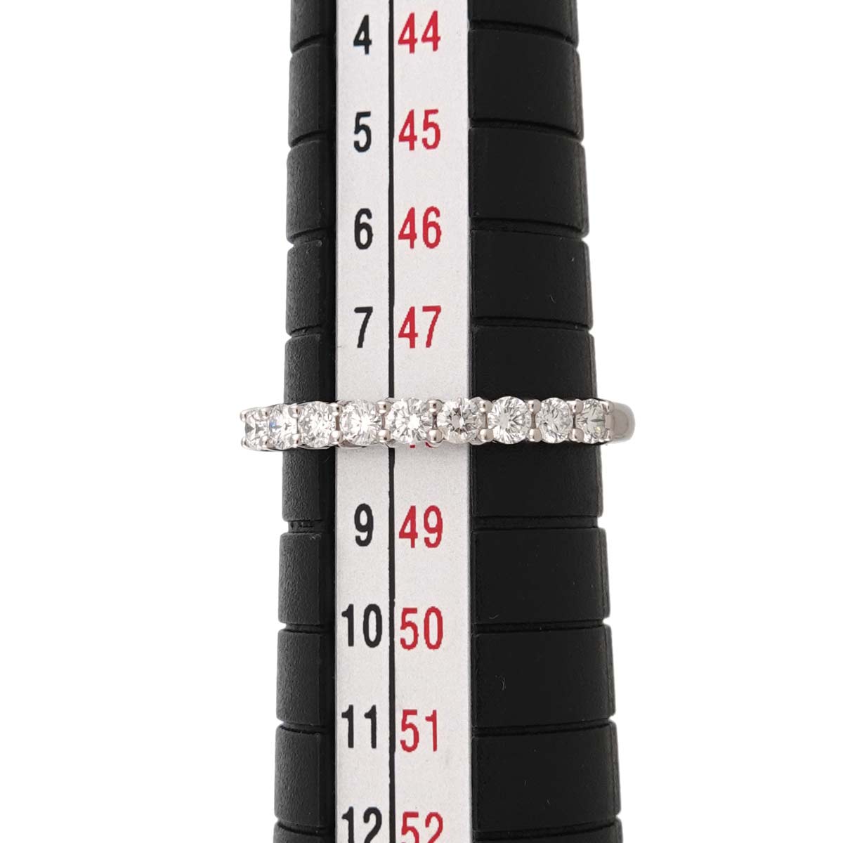 Forever Half Diamond Ring Platinum size4.5(US)