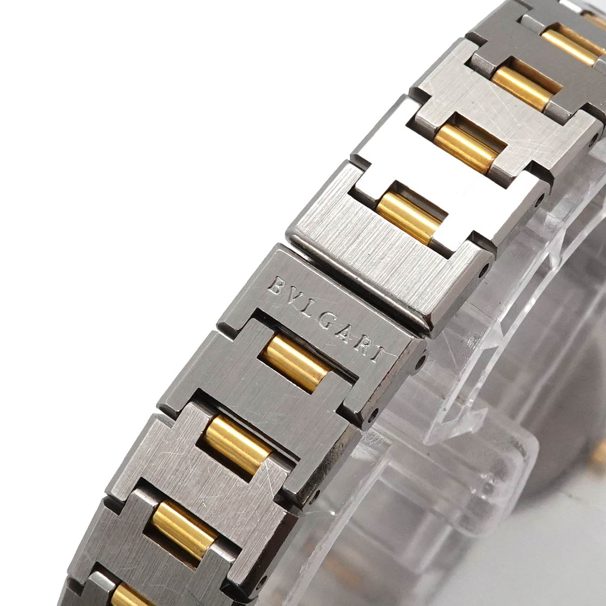BVLGARIBVLGARI Two Tones BB23SGD YG Black Dial Ladies