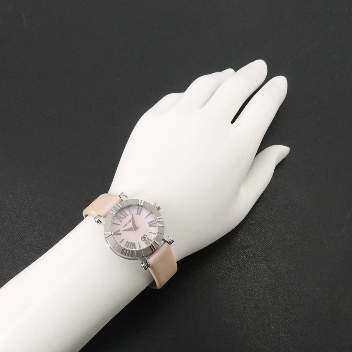 Atlas Heart Date Z1300.11.11A31A41A Pink Dial Ladies