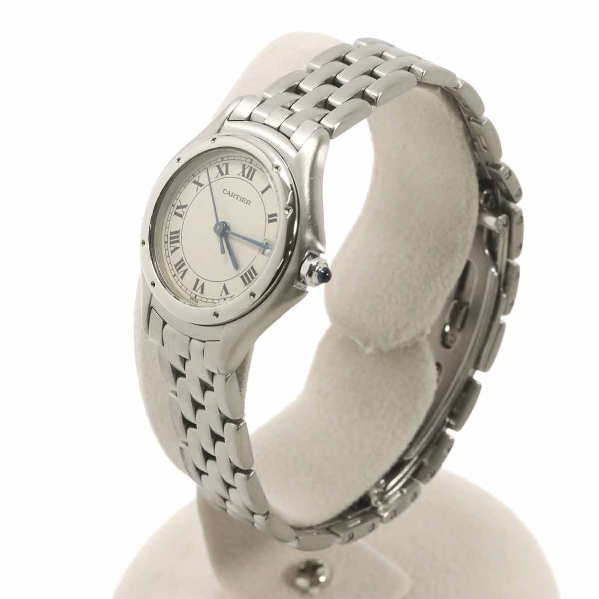 panthere cougar SM W35001F5 Date Quartz Cream Dial Ladies