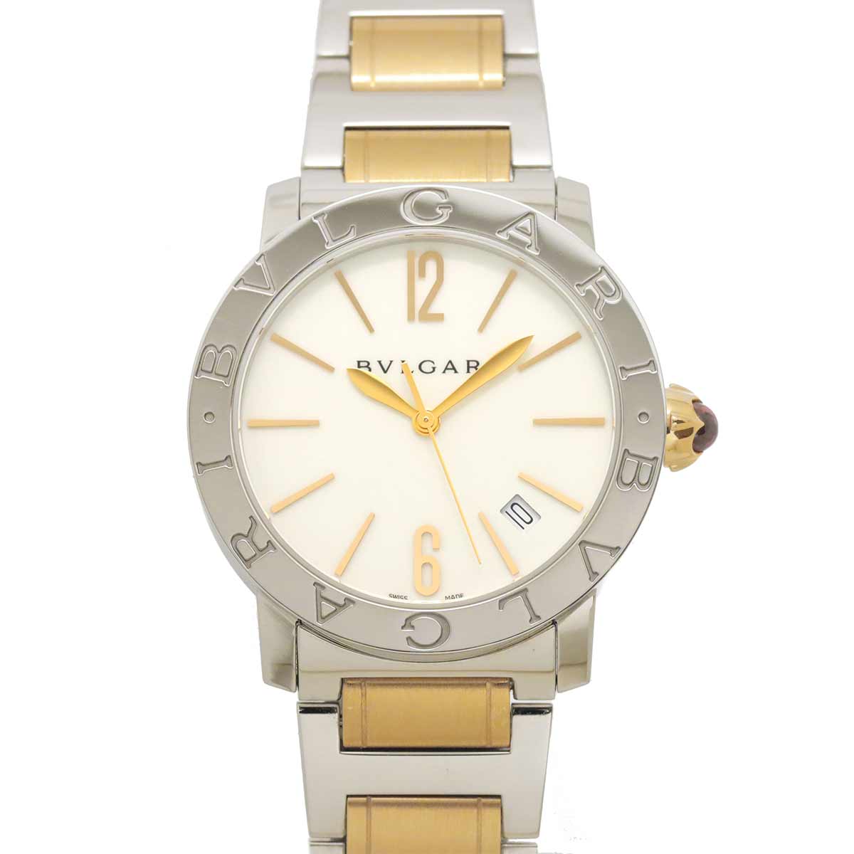BVLGARIBVLGARI BBL37S Combination White Dial 750 Pink Gold