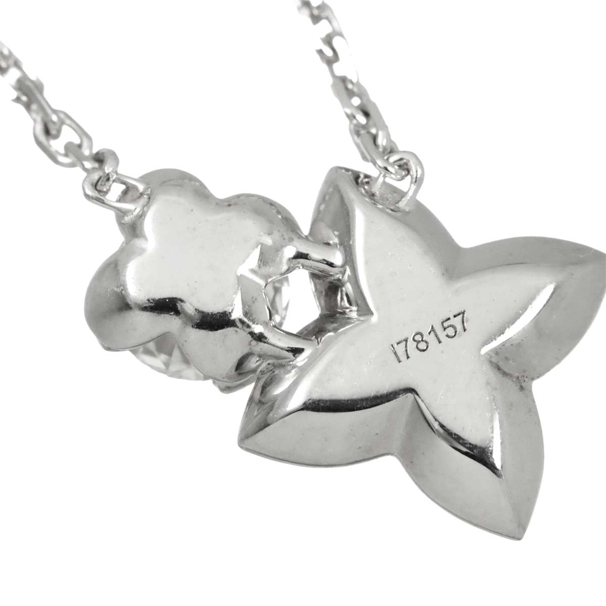 Diamond Necklace 18K WG 750