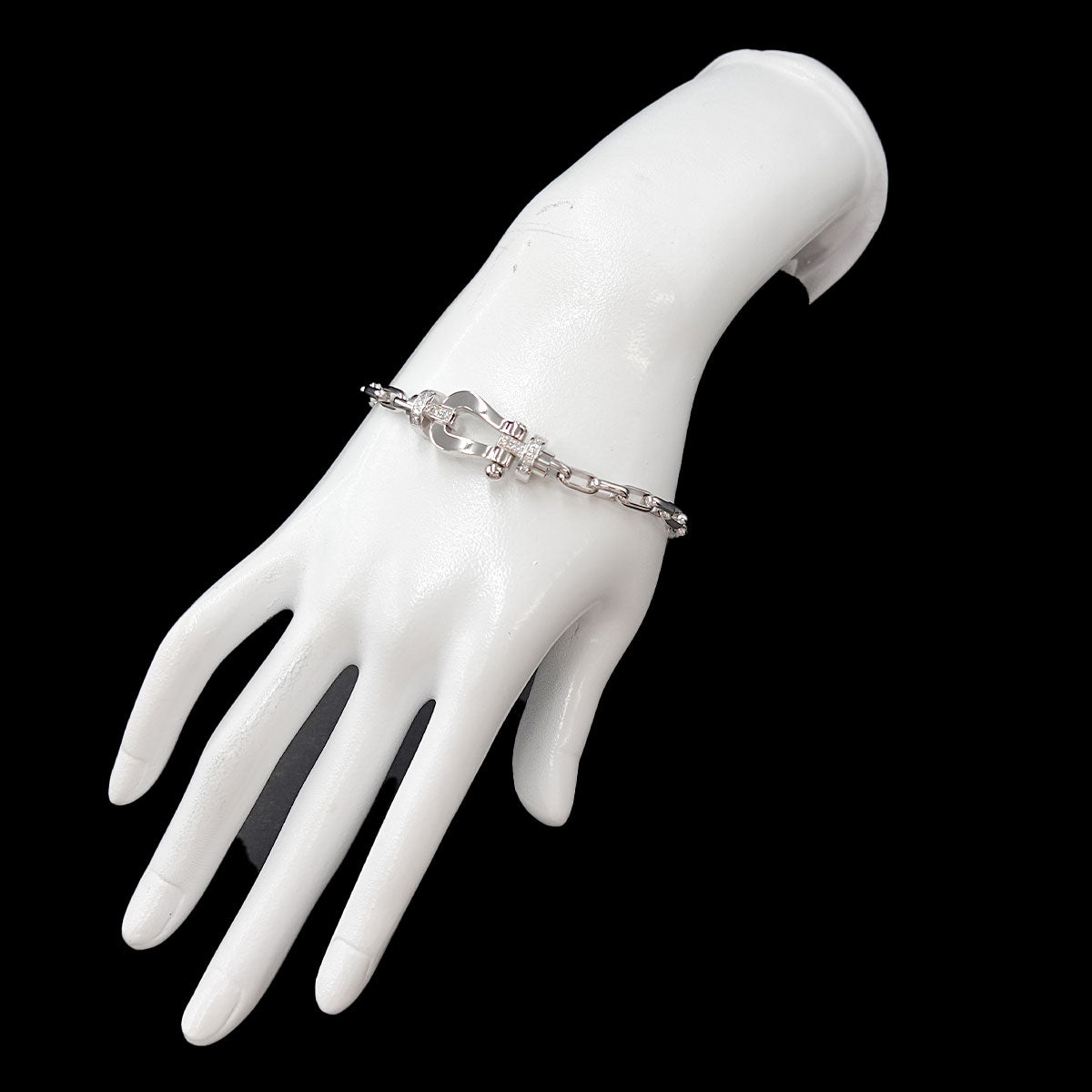 Force 10 LM Diamond Bracelet 18K WG 750