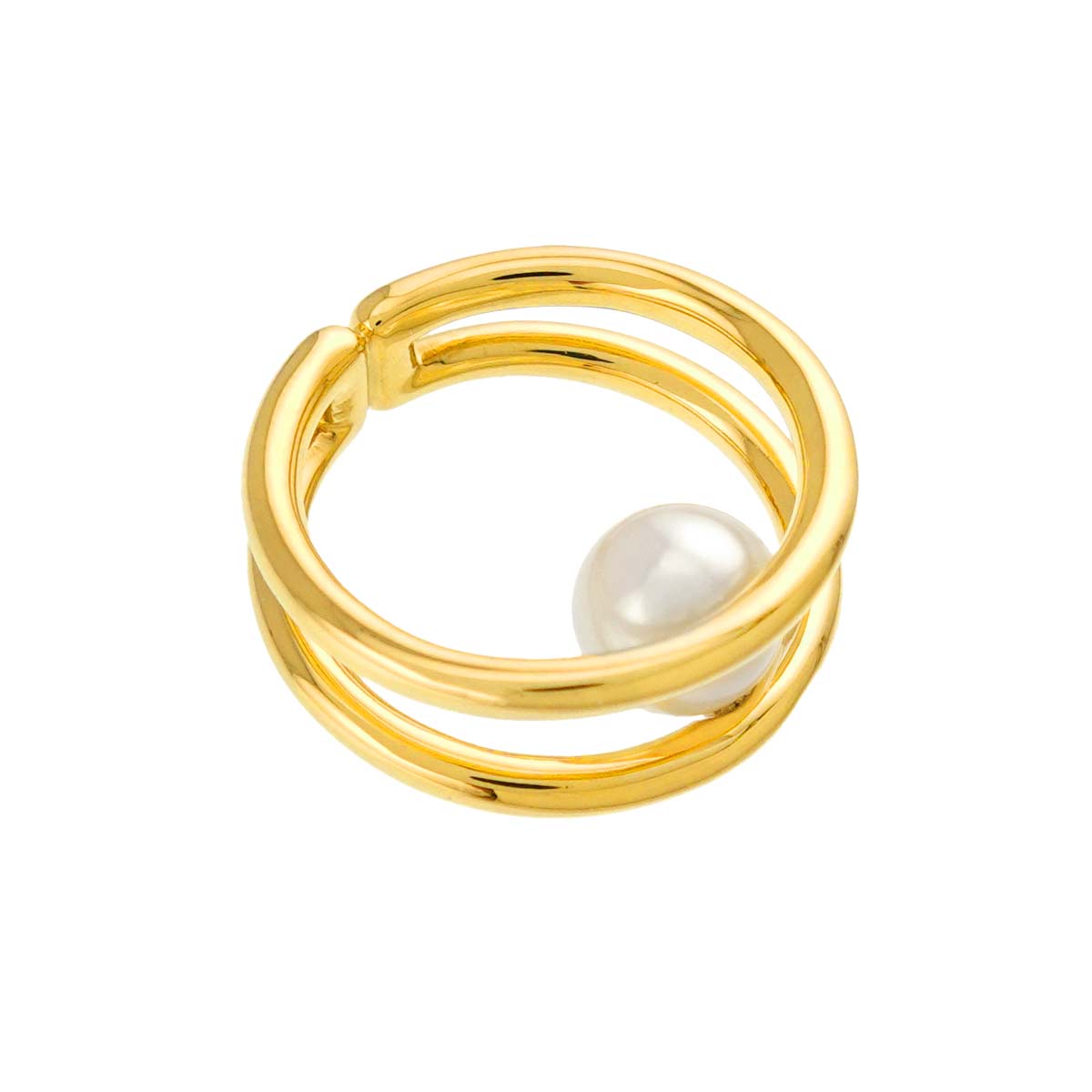 Akoya Pearl 7.3mm Pendant Top 18K YG 750