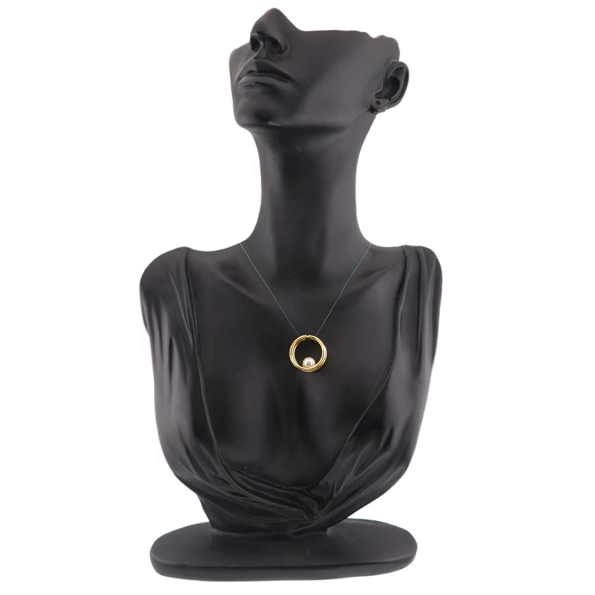 Akoya Pearl 7.3mm Pendant Top 18K YG 750