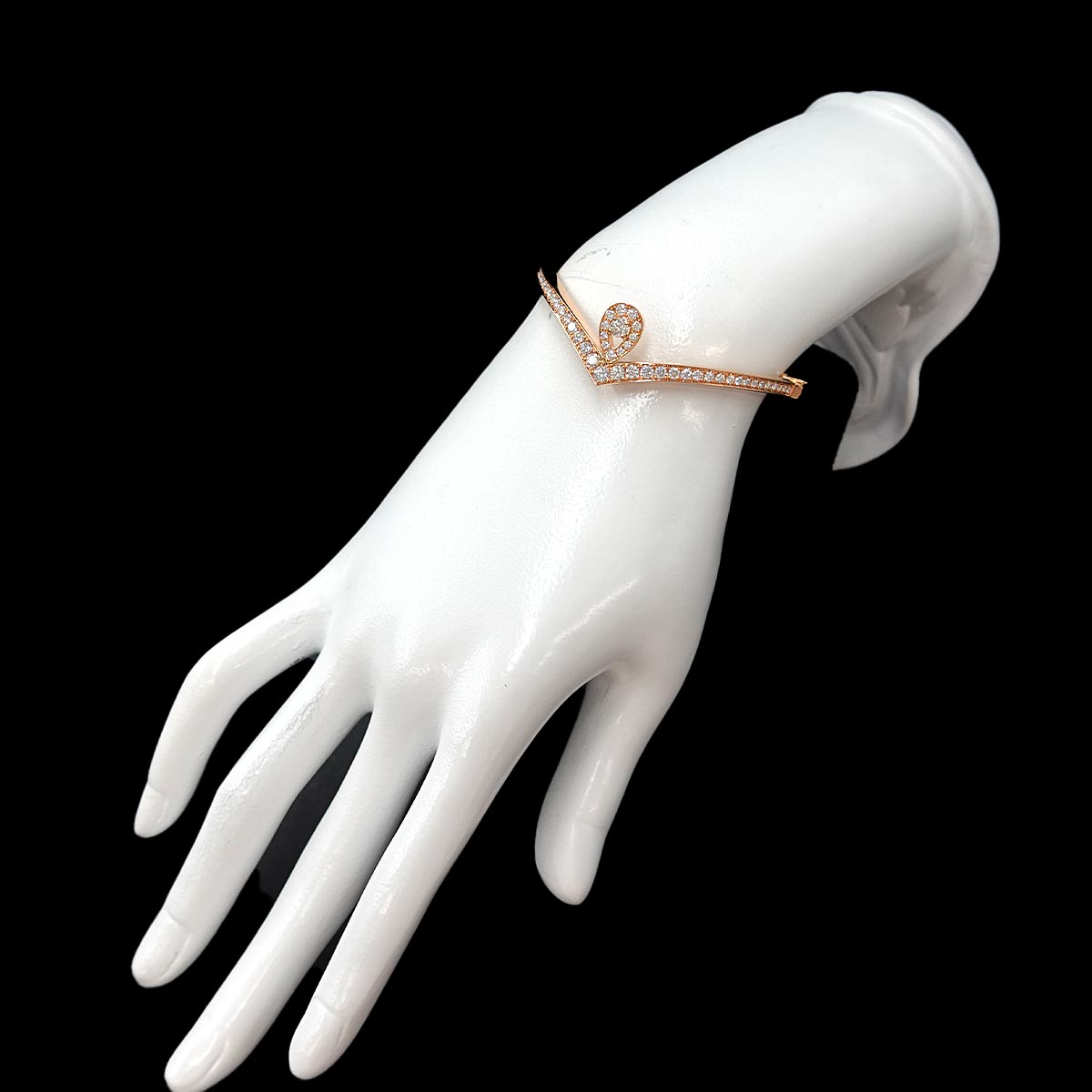 Josephine Diamond Bracelet 18K Pink Gold 750 Size15