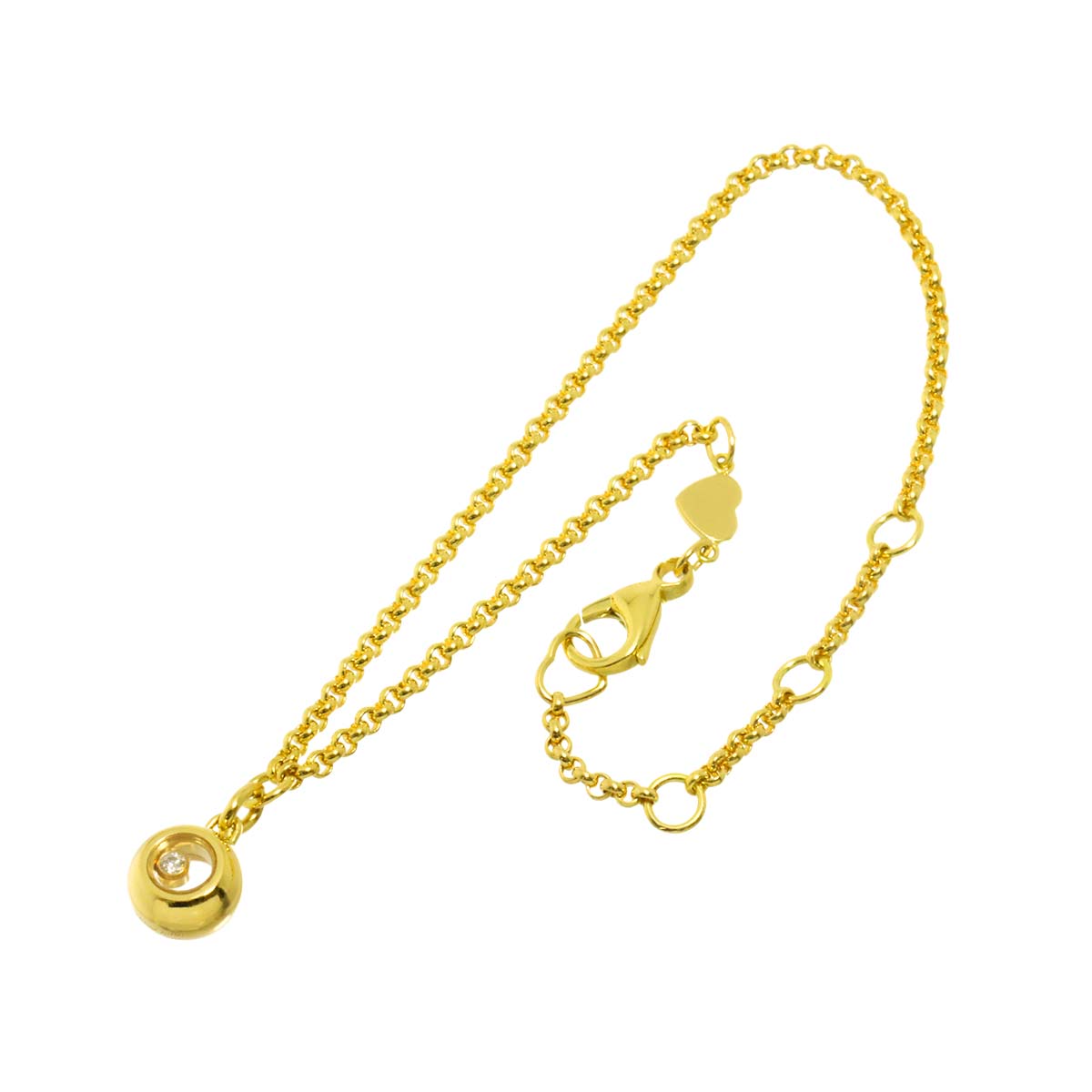 Happy Diamond Bracelet 18K YG Yellow Gold 750