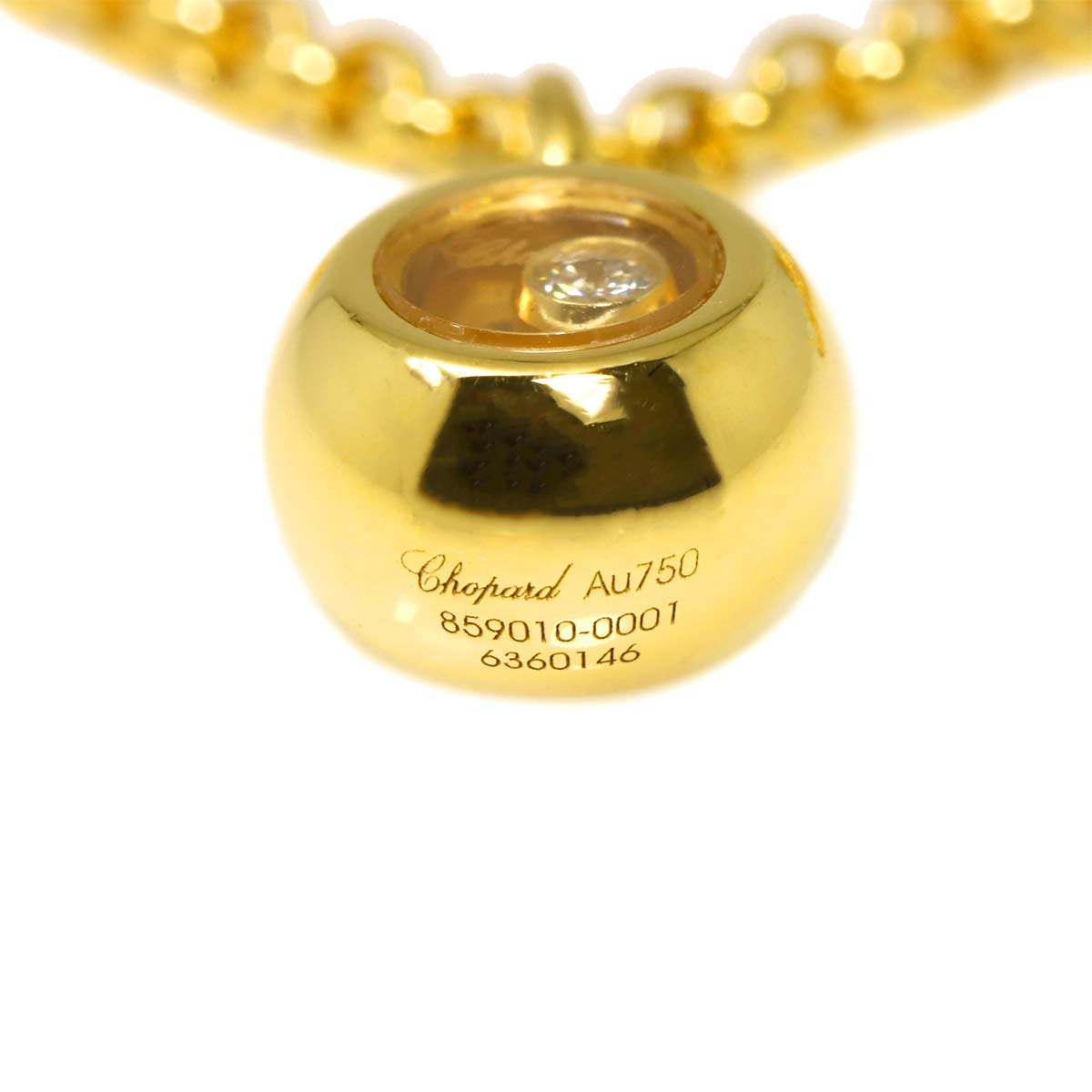 Happy Diamond Bracelet 18K YG Yellow Gold 750