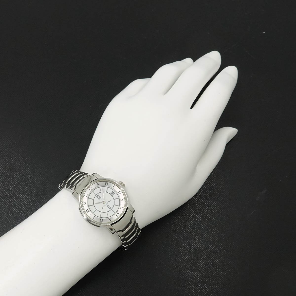Solo tempo ST29S Date Quartz White Dial Ladies Watch