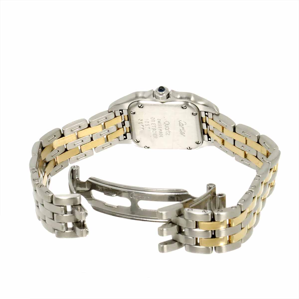 Panthere Two Row SM W25029B6 Quartz Cream Dial YG