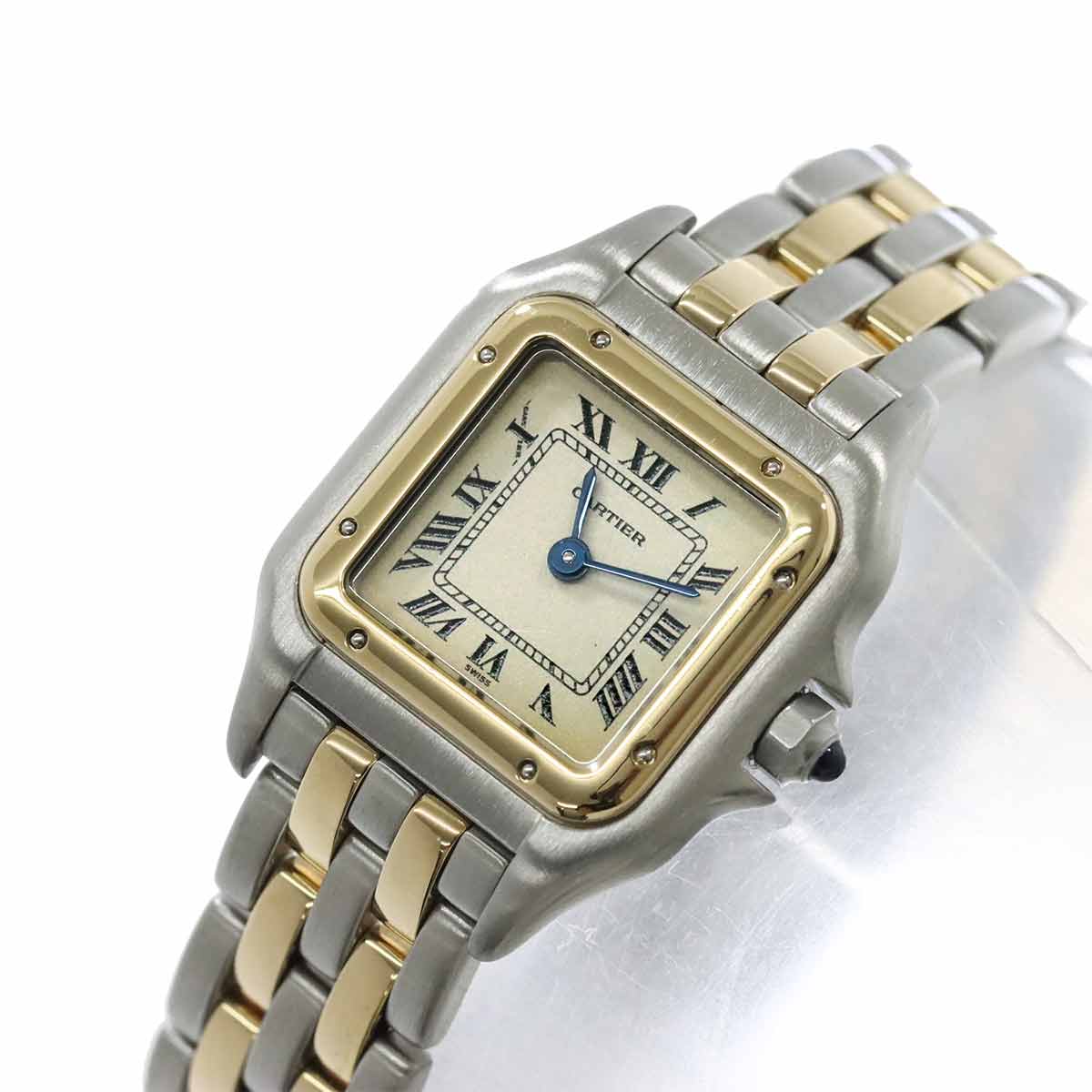 Panthere Two Row SM W25029B6 Quartz Cream Dial YG