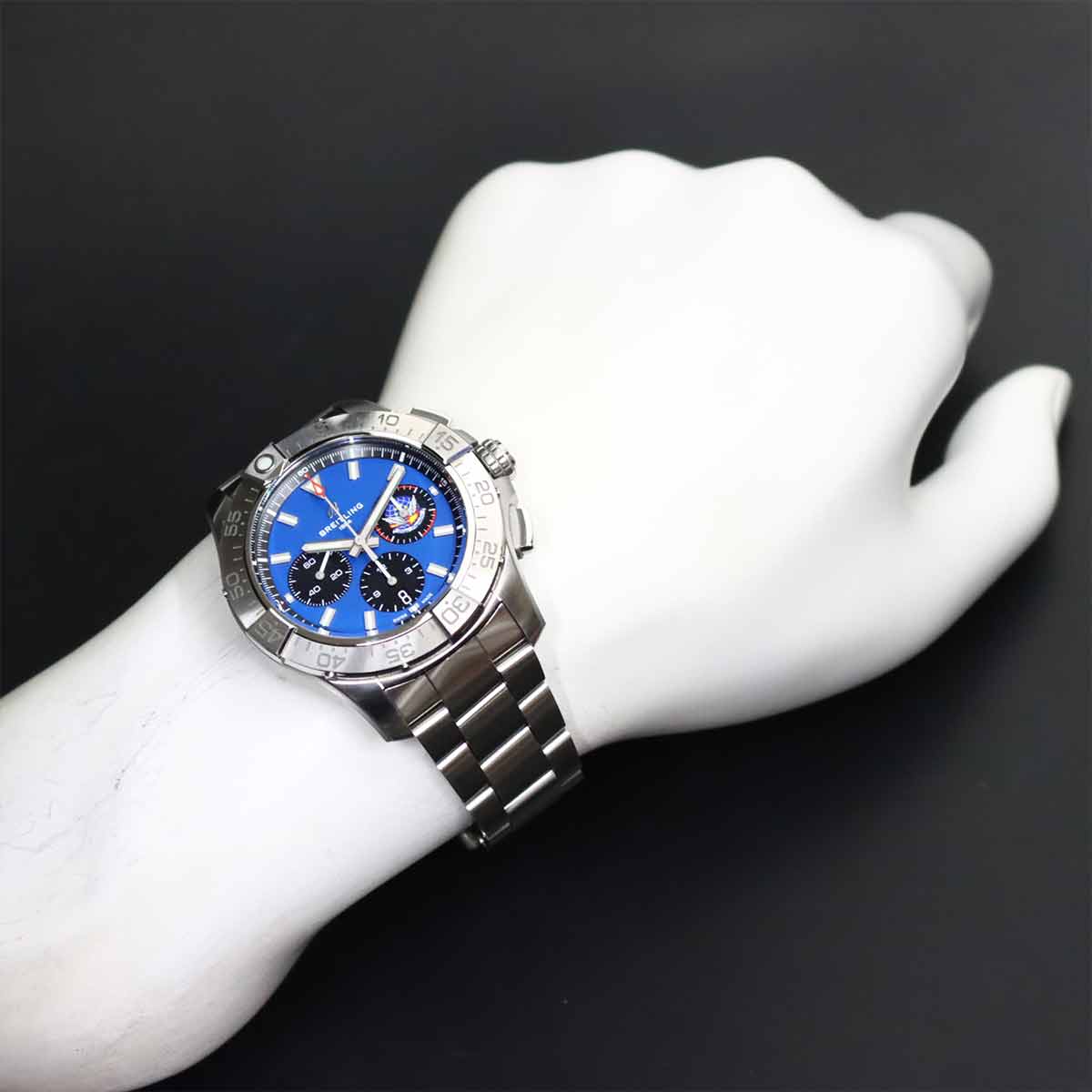 Avenger AB0147 Chronograph Automatic Blue Dial Mens Watch