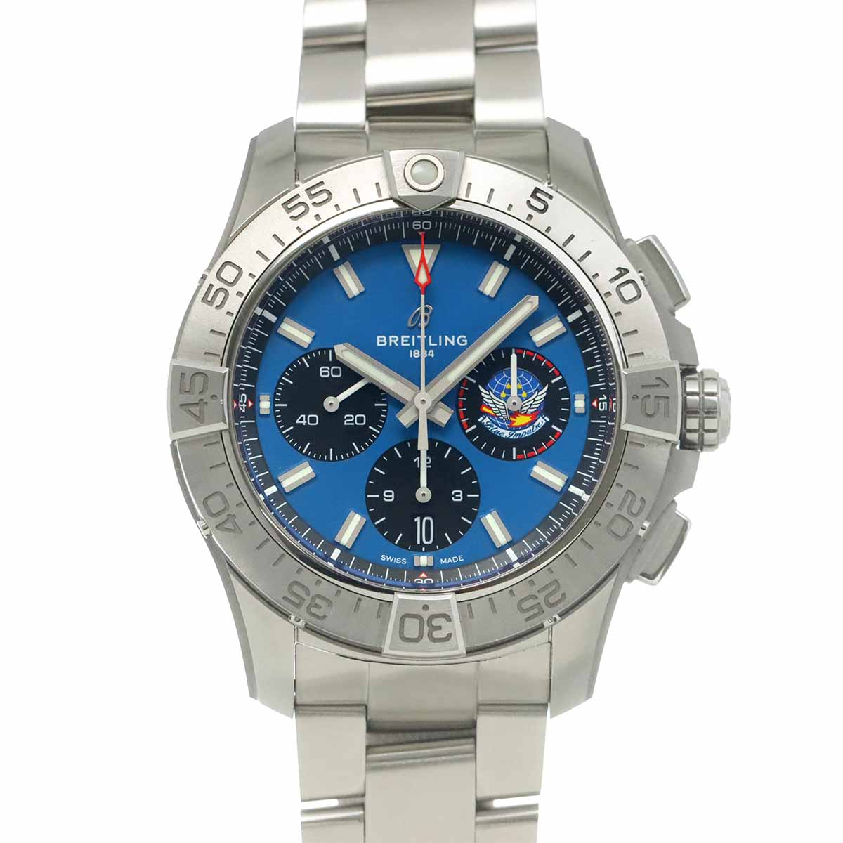 Avenger AB0147 Chronograph Automatic Blue Dial Mens Watch