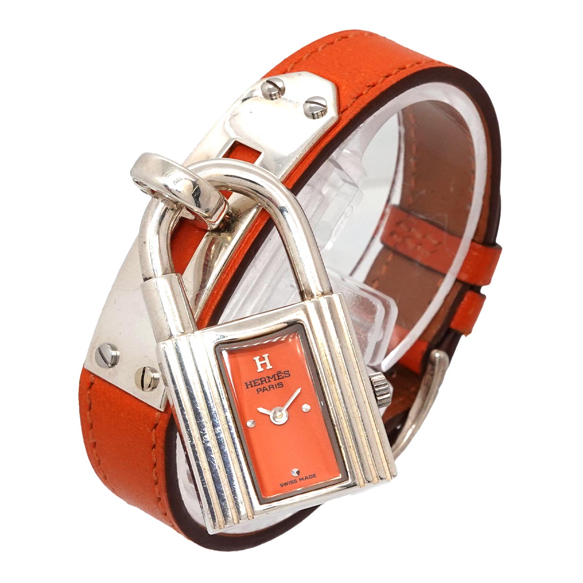 Kelly Watch Quartz Vintage Orange Dial SV925 Ladies Watch