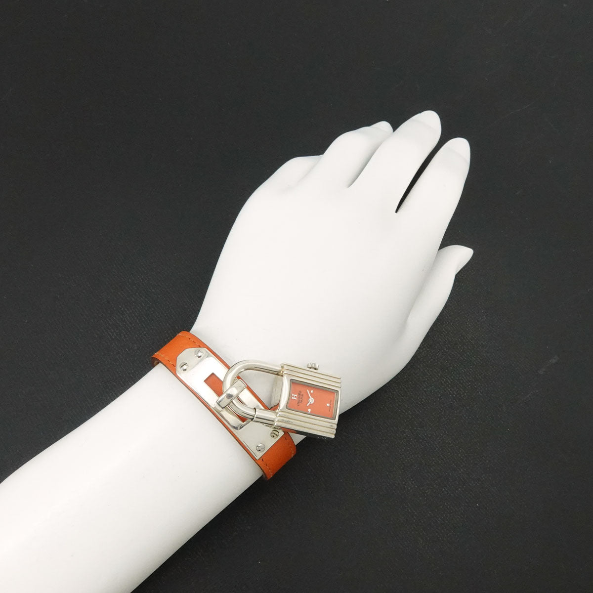 Kelly Watch Quartz Vintage Orange Dial SV925 Ladies Watch