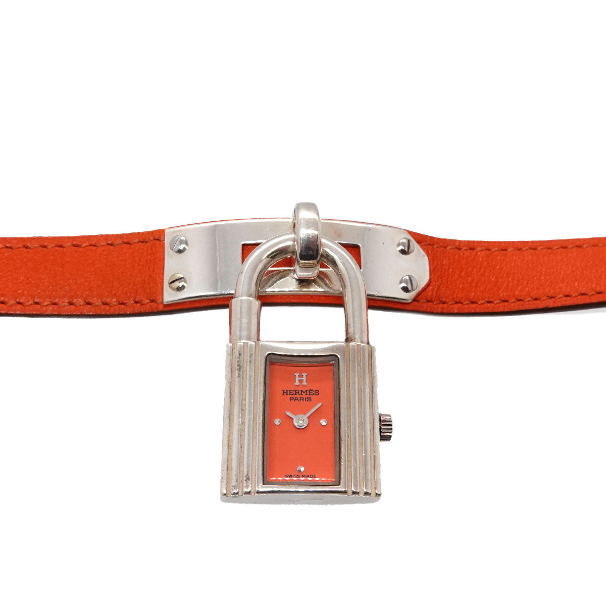 Kelly Watch Quartz Vintage Orange Dial SV925 Ladies Watch