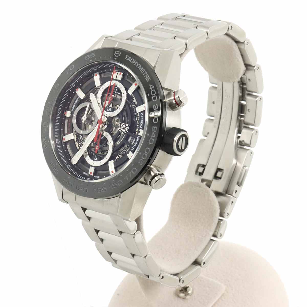 Carrera Caliber Heuer 01 CAR2A1W-0 Skeleton Dial