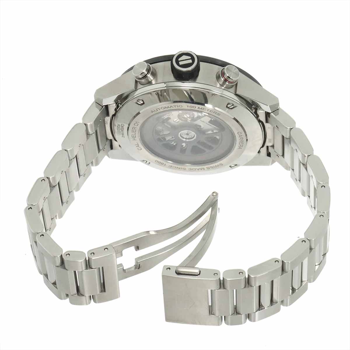 Carrera Caliber Heuer 01 CAR2A1W-0 Skeleton Dial