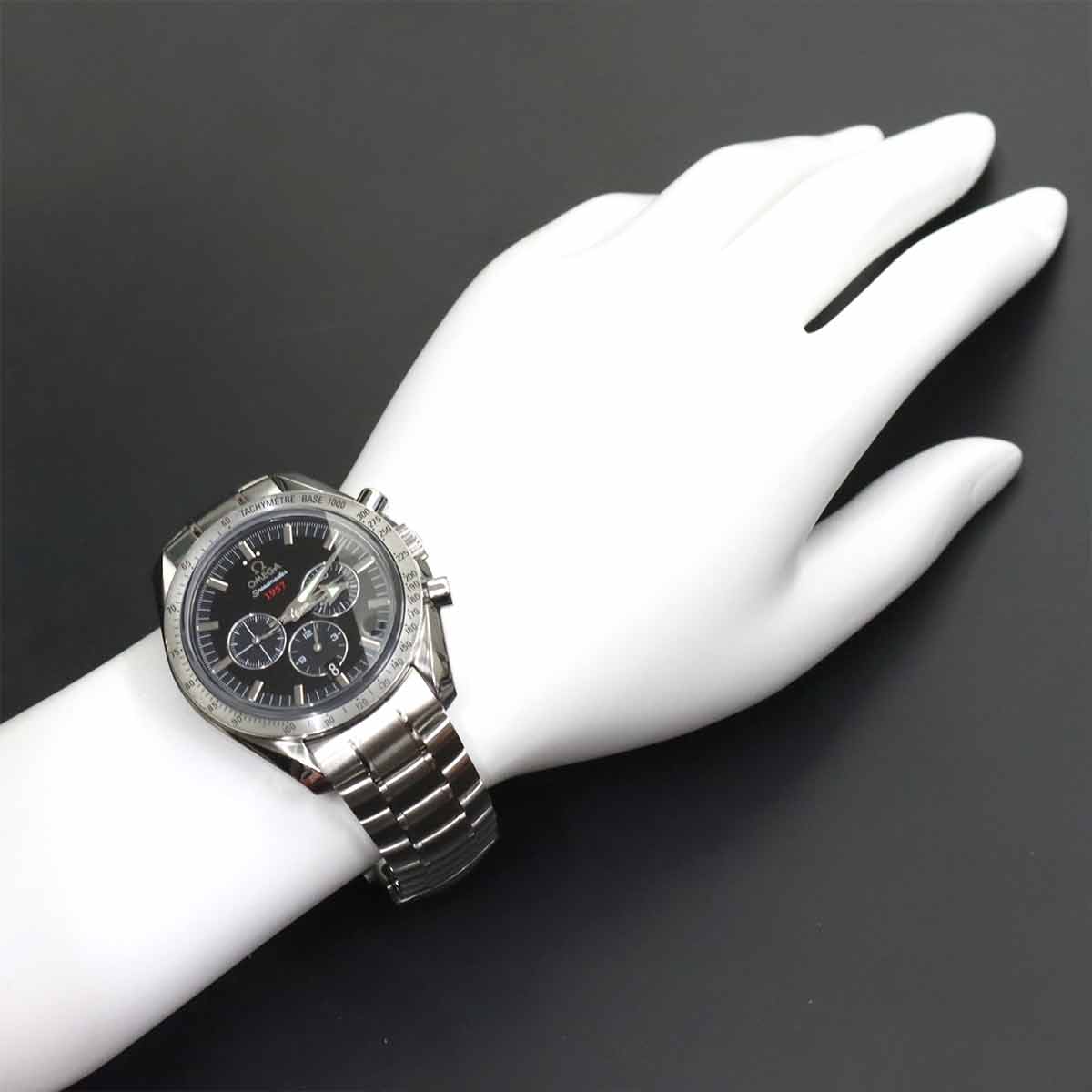 Speedmaster Broad Arrow 1957 321 10 42 50 01 001 Black Dial Men