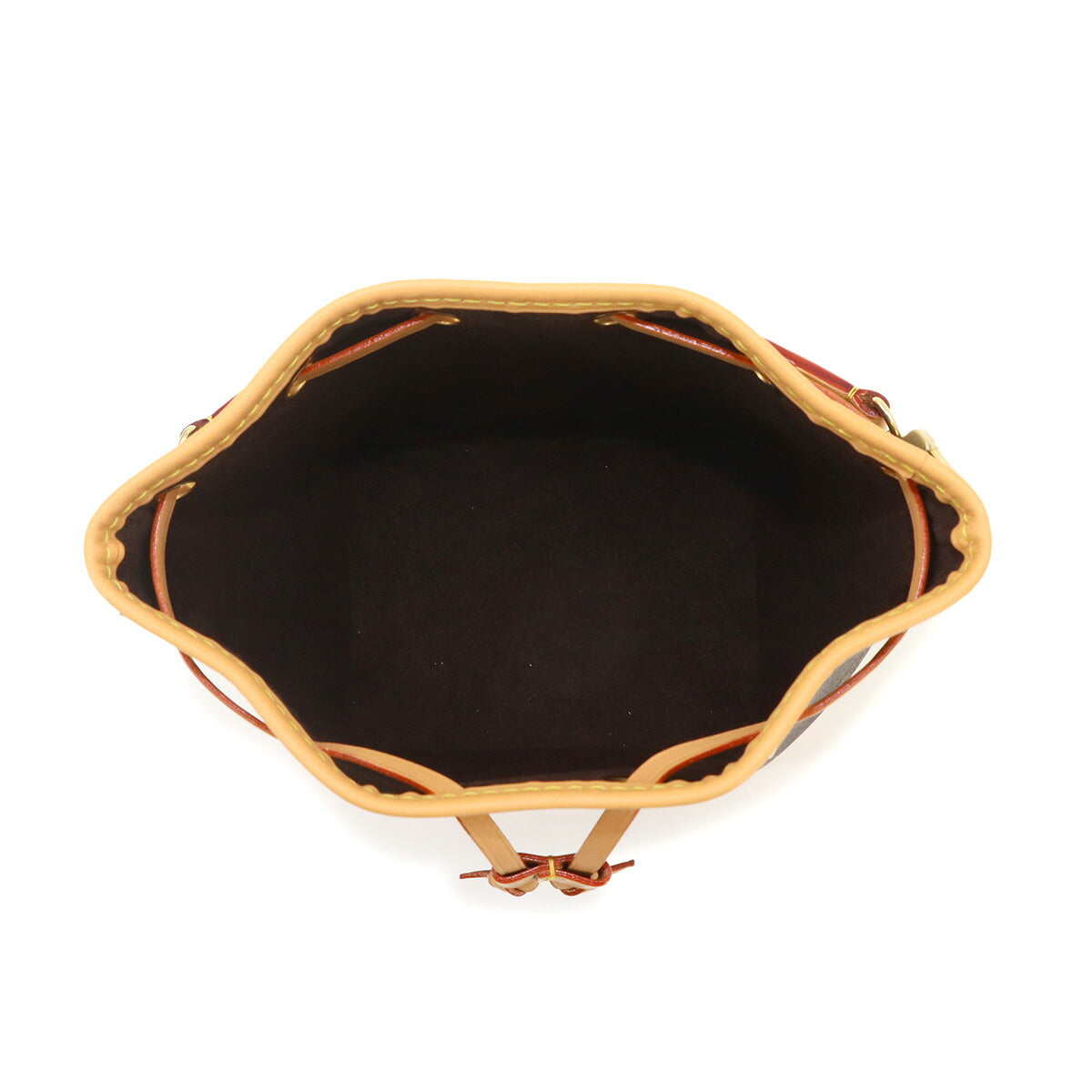 Monogram Nano Noe Hand Shoulder Bag Brown M81266 Purse
